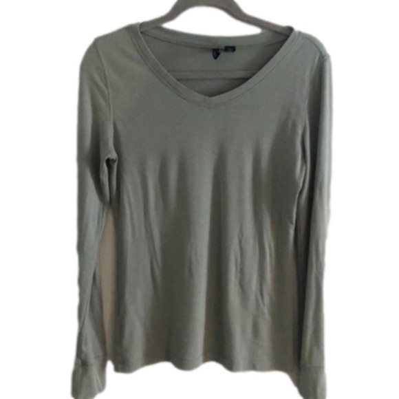 Cynthia Rowley  Sage V Neck Long Sleeve Tunic size large - Picture 1 of 5